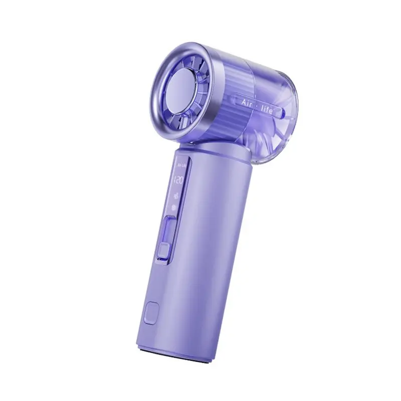 ABWM-Portable High Speed Cooling Handheld Fan 3000Mah Rechargeable 120 Wind Speeds Adjustable Mini Foldable Purple
ABWM-Portable High Speed Cooling Handheld Fan 3000Mah Rechargeable 120 Wind Speeds Adjustable Mini Foldable Purple
