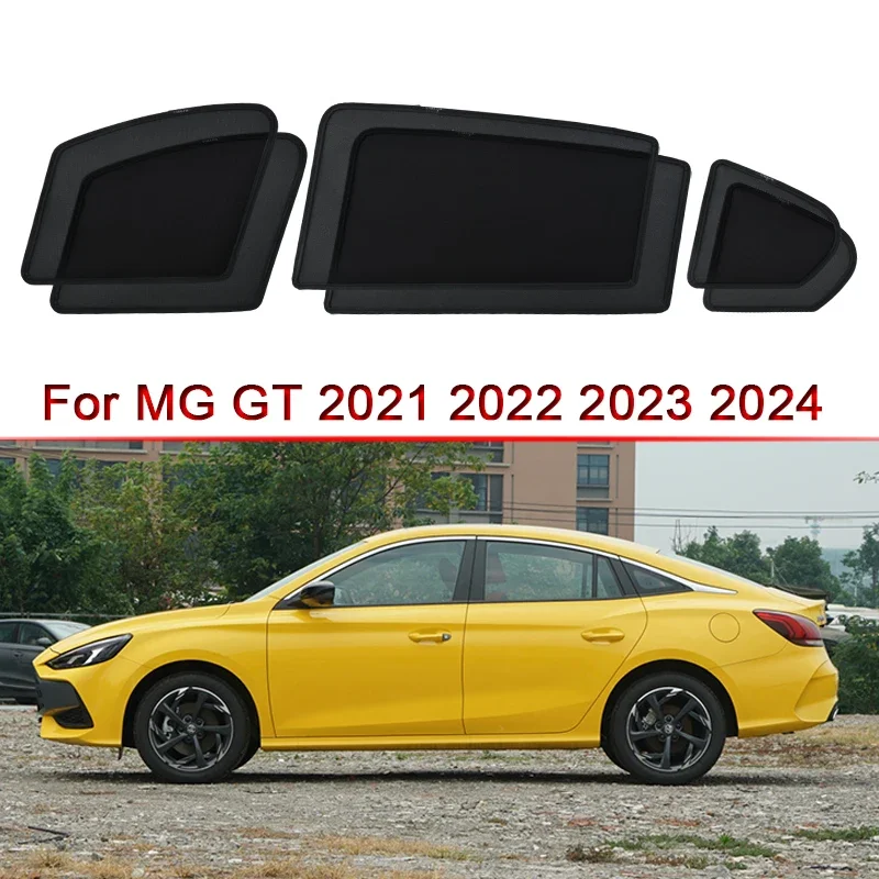 Car Side Window Sunshades Magnetic Adsorption Curtain Privacy Car Sun Shade UV Reflection Accessory Fit For MG GT 2021 2022 2023
Car Side Window Sunshades Magnetic Adsorption Curtain Privacy Car Sun Shade UV Reflection Accessory Fit For MG GT 2021 2022 2023