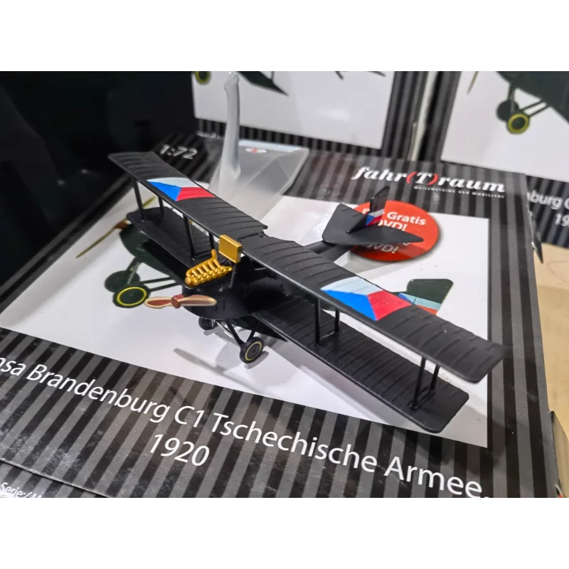 Diecast Starline 1/72 Scale World War I Biplane Hansa Brandenburg Alloy Car Model Collectible Toy Gift Souvenir Display Ornament 
Diecast Starline 1/72 Scale World War I Biplane Hansa Brandenburg Alloy Car Model Collectible Toy Gift Souvenir Display Ornament
