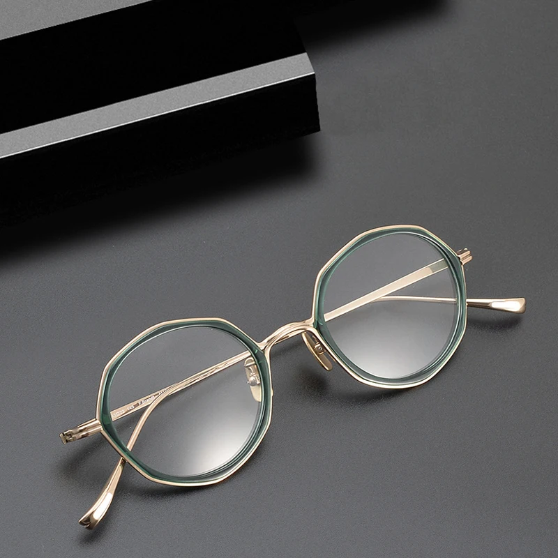 High Quality Round Titanium Glasses Frame Men Women Myopia Optical Prescription Eyeglasses Frame Luxury Brand Retro Eyewear
High Quality Round Titanium Glasses Frame Men Women Myopia Optical Prescription Eyeglasses Frame Luxury Brand Retro Eyewear