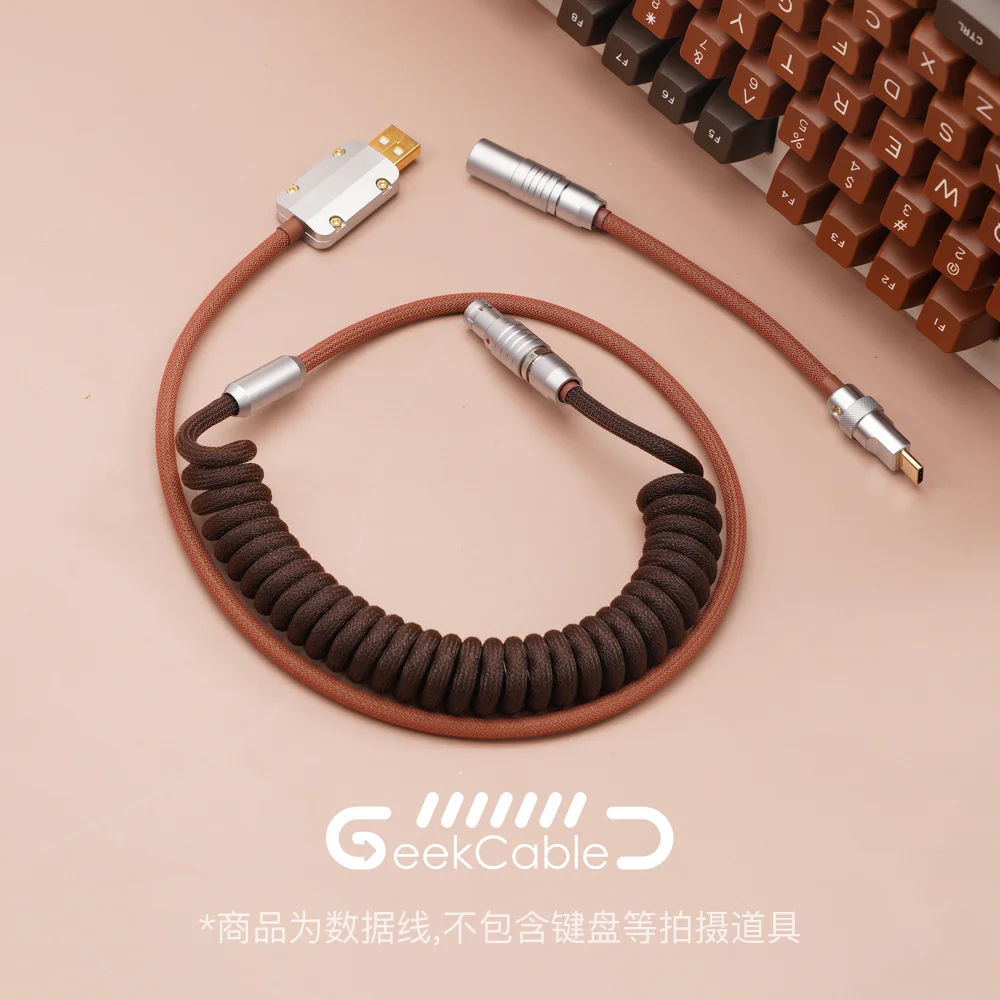 Spot GeekCable customized mechanical keyboard data line GMK theme SP key cap line chocolate tycoon
Spot GeekCable customized mechanical keyboard data line GMK theme SP key cap line chocolate tycoon