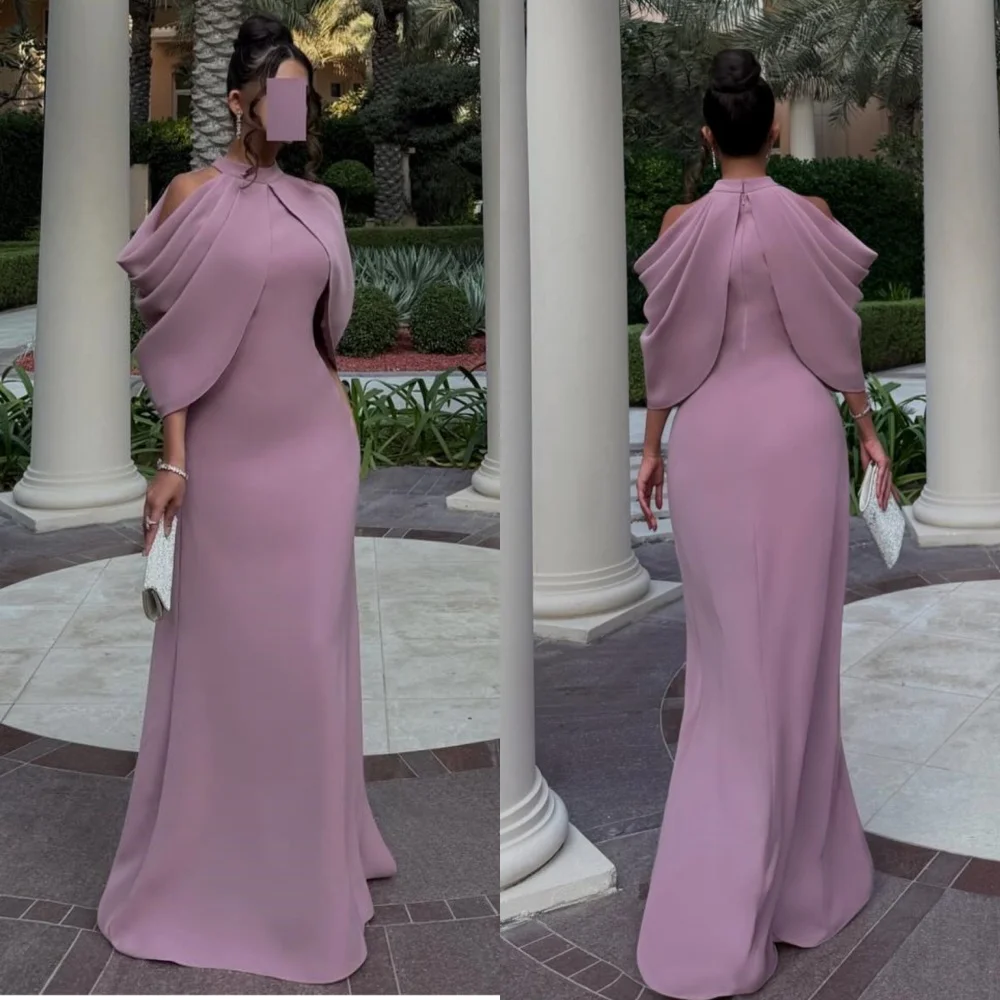 Customized Simple Jersey Pleat Mermaid Off-the-shoulder Long Dresses Bespoke Occasion Prom Sizes Available High Quality
Customized Simple Jersey Pleat Mermaid Off-the-shoulder Long Dresses Bespoke Occasion Prom Sizes Available High Quality