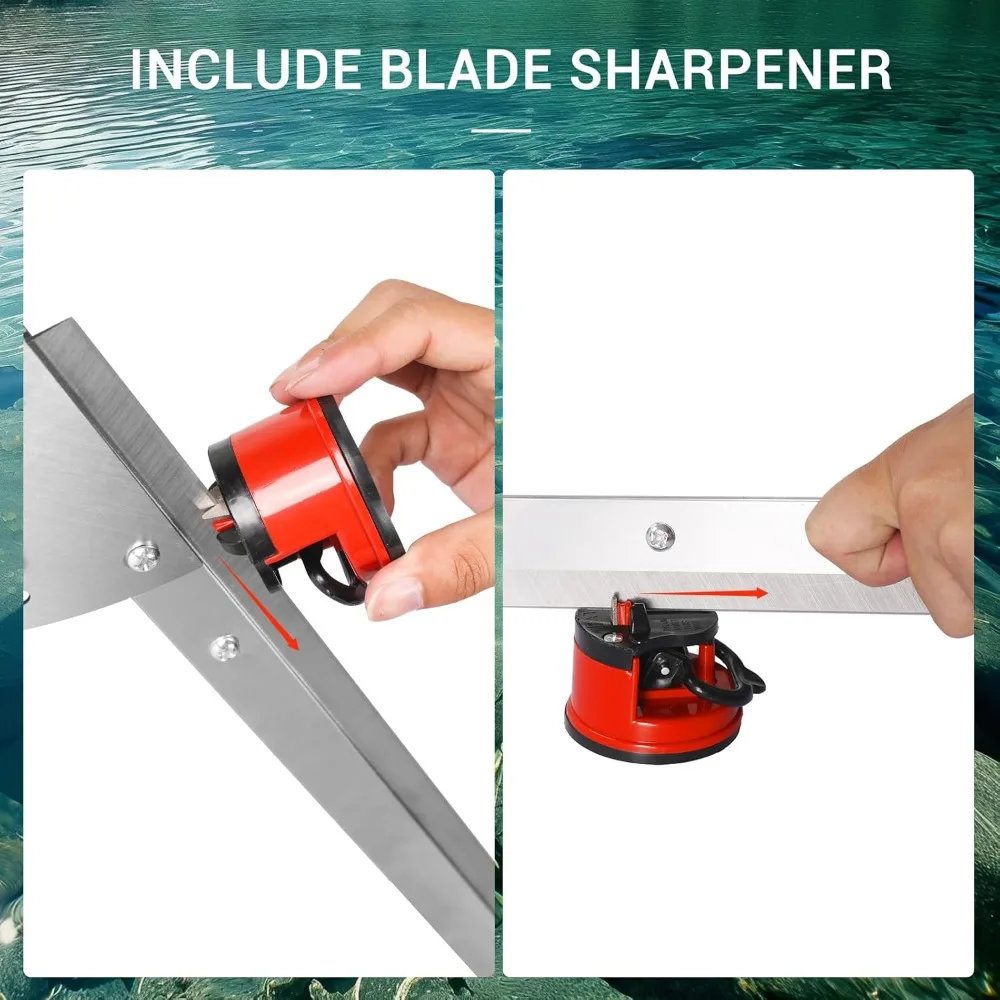 Lake Weed Cutter, 37" Lake Rake Aquatic Pond Plant Cutting Tool,Pond Rake with 3 Adjustable Cutting Angles, - Hot Sale
Lake Weed Cutter, 37" Lake Rake Aquatic Pond Plant Cutting Tool,Pond Rake with 3 Adjustable Cutting Angles, - Hot Sale