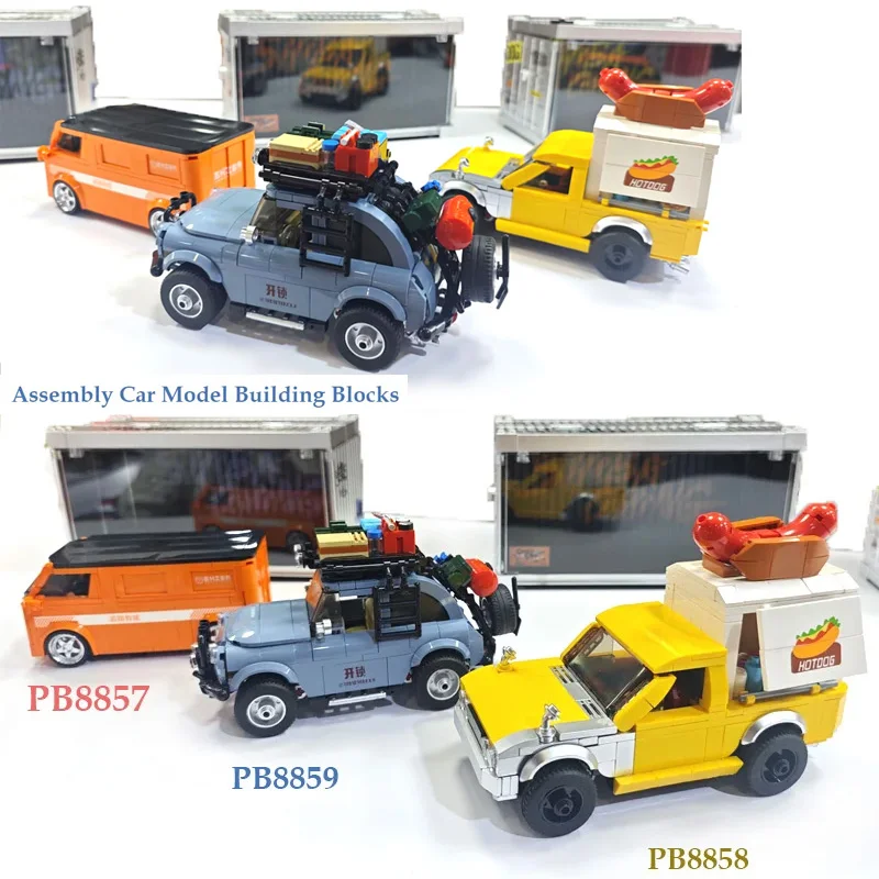 MOC PB8857 Roadside Rescue Car Model Building Block with Display Case PB8858/PB8859 Assembled Food Vehicle Toy Small Bricks Gift
MOC PB8857 Roadside Rescue Car Model Building Block with Display Case PB8858/PB8859 Assembled Food Vehicle Toy Small Bricks Gift