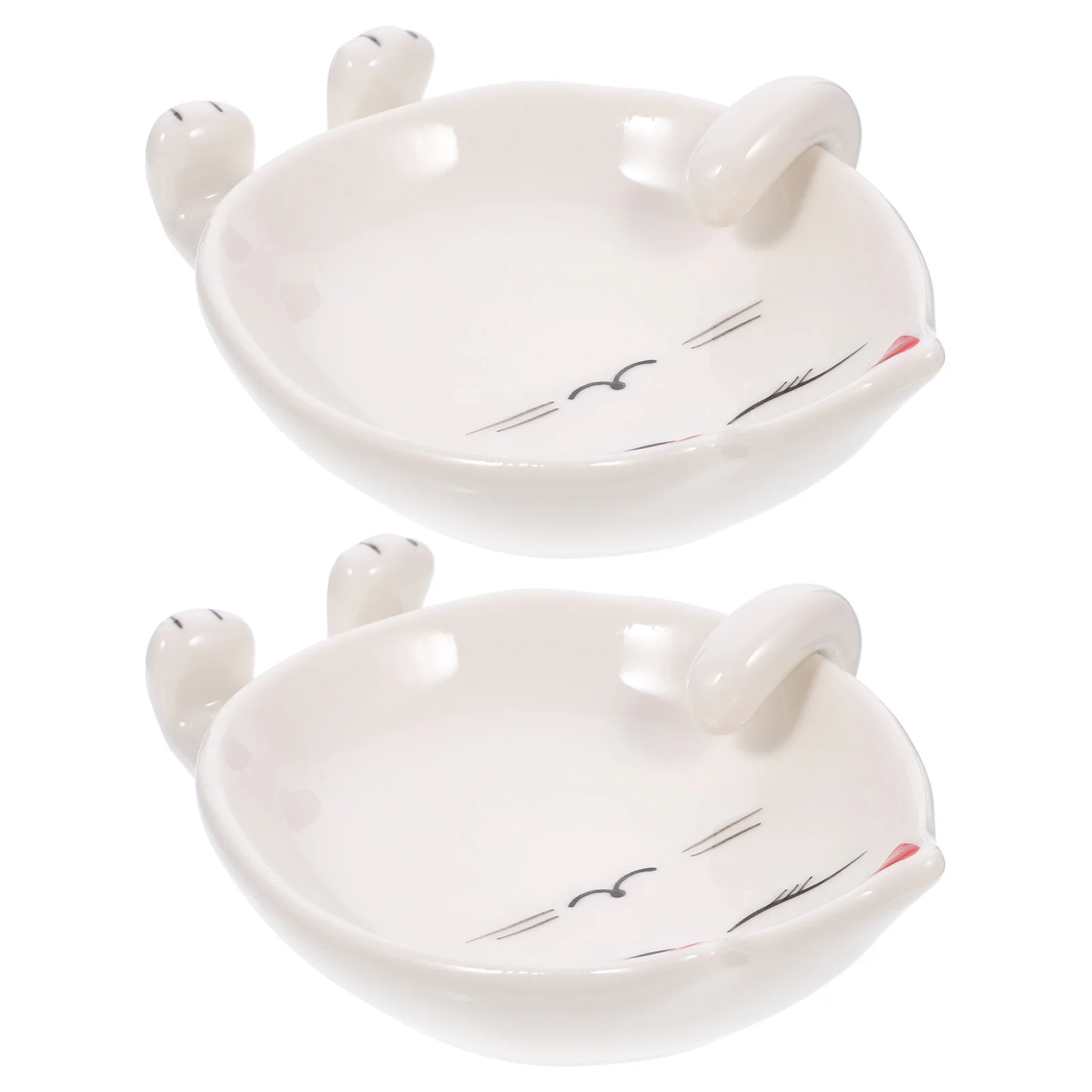 2Pcs Multifunctional Ceramic Spoon Rest Cartoon Cat Shape Pot Lid Holder Ladle Rack Cooking Utensil Holder Kitchen Spoon Rack
2Pcs Multifunctional Ceramic Spoon Rest Cartoon Cat Shape Pot Lid Holder Ladle Rack Cooking Utensil Holder Kitchen Spoon Rack