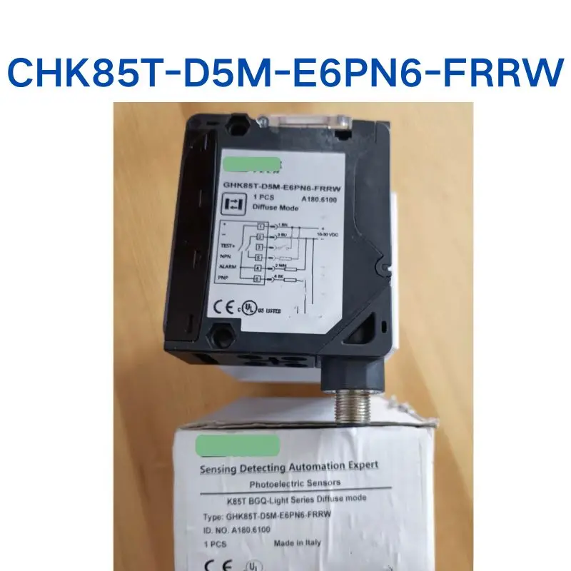 Новый датчик фотоэлектрического переключателя CHK85T-D5M-E6PN6-FRRW Быстрая доставка
Новый датчик фотоэлектрического переключателя CHK85T-D5M-E6PN6-FRRW Быстрая доставка