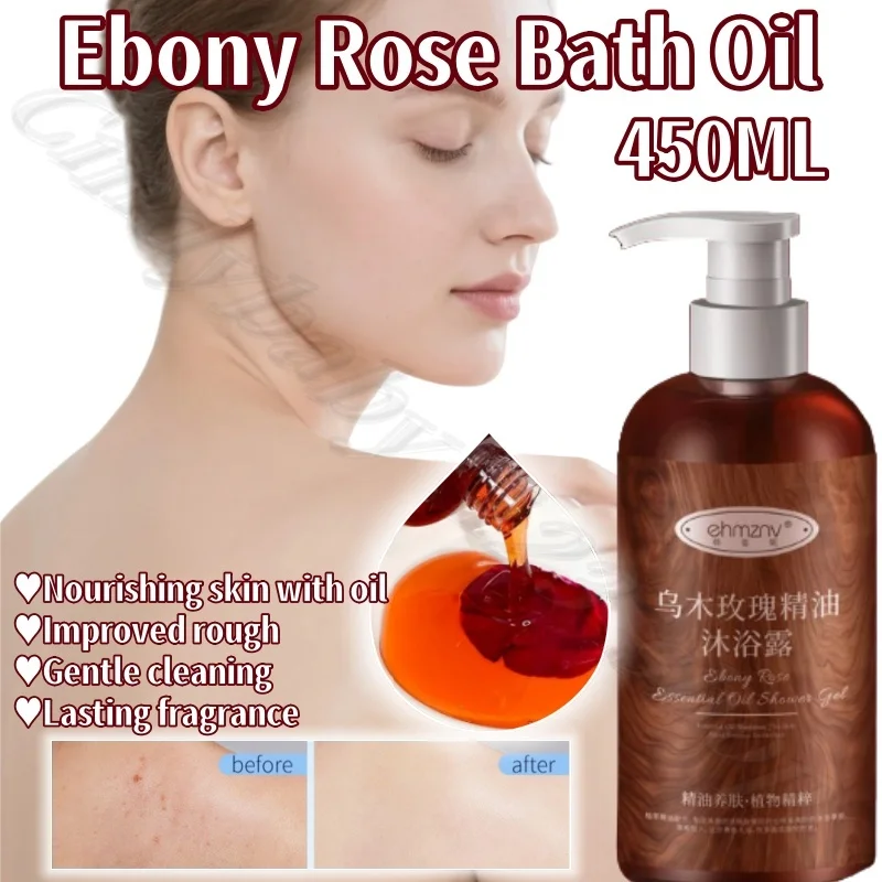 Ebony Rose Bath Oil Skin Nourishing Anhydrous Bath Gel Lasting Fragrance Gentle Cleansing Moisturizing Bath Cream 400ml
Ebony Rose Bath Oil Skin Nourishing Anhydrous Bath Gel Lasting Fragrance Gentle Cleansing Moisturizing Bath Cream 400ml