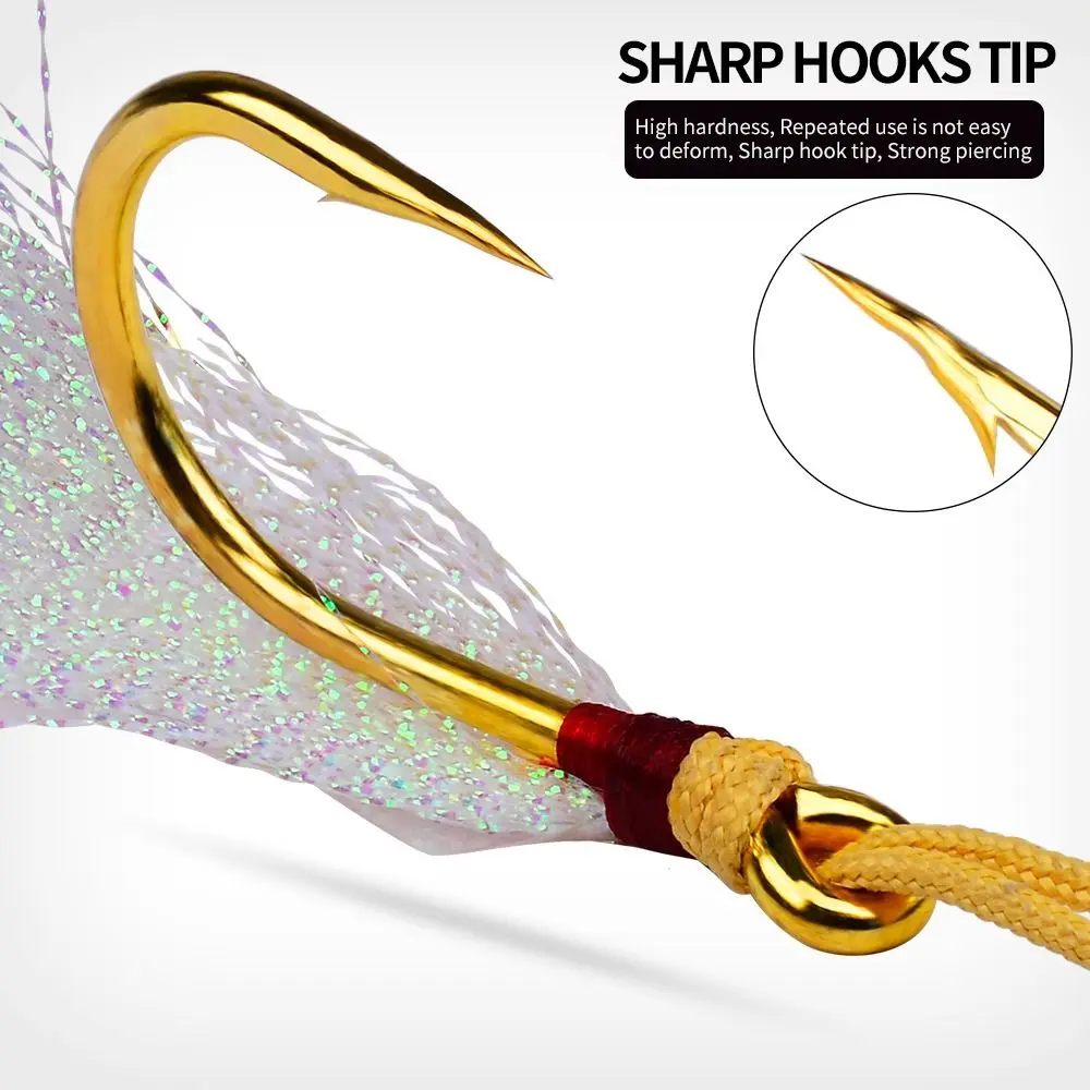 Carbon Steel Slow Jigging Hooks Strong Sharp High Strength Assist Hooks Fishhook Fishing Lure Single Jig Hooks Sea Pesca
Carbon Steel Slow Jigging Hooks Strong Sharp High Strength Assist Hooks Fishhook Fishing Lure Single Jig Hooks Sea Pesca
