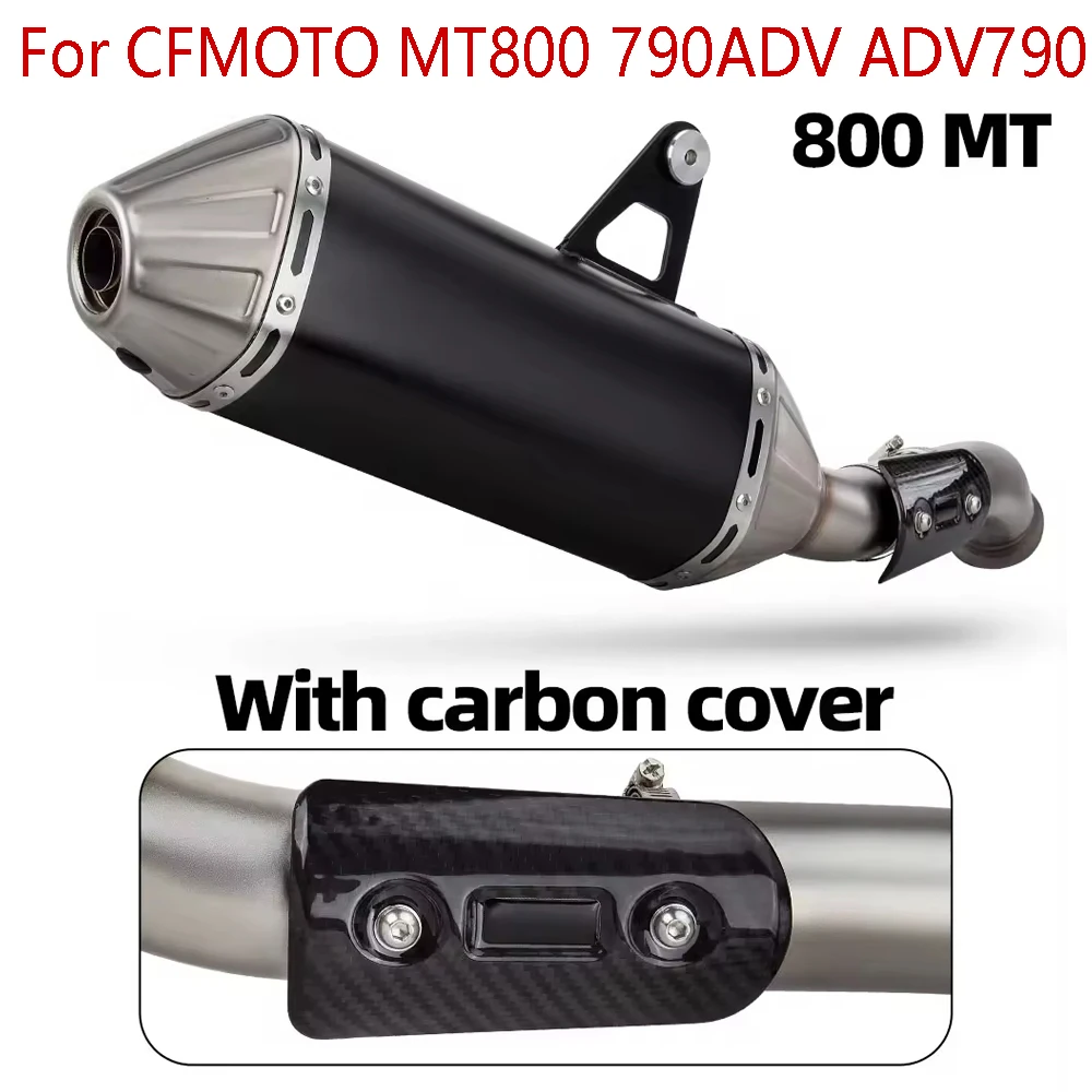 With DB Killer Adventure Motorbike Hot Sale Line Exhaust Muffler Stainless Escape Tail Pipe For 790ADV ADV790 CFMOTO MT800
With DB Killer Adventure Motorbike Hot Sale Line Exhaust Muffler Stainless Escape Tail Pipe For 790ADV ADV790 CFMOTO MT800