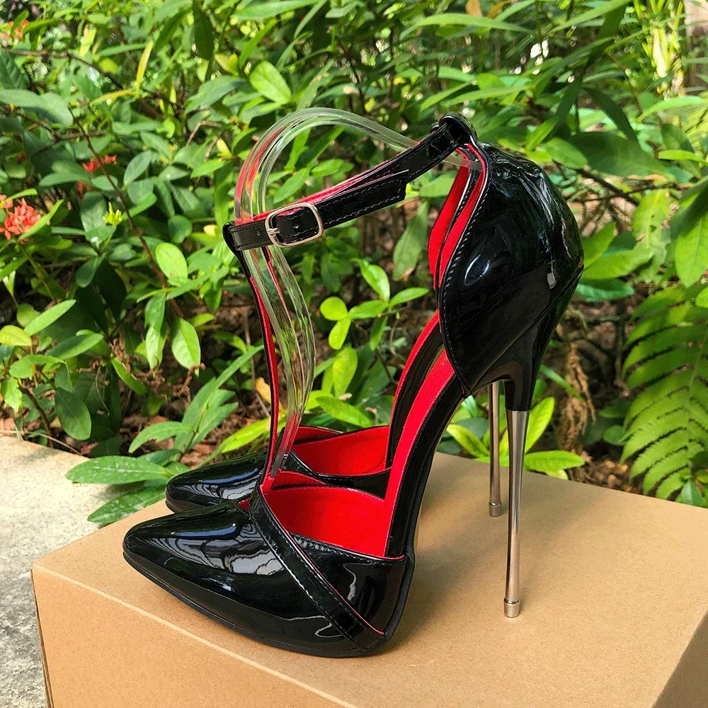 2026 Woman 16cm Metal High Stiletto Heels Pointed Toe Women's Pumps and heels Ankle Strap Catwalk Model Show Party Catwalk Shoes
2026 Woman 16cm Metal High Stiletto Heels Pointed Toe Women's Pumps and heels Ankle Strap Catwalk Model Show Party Catwalk Shoes