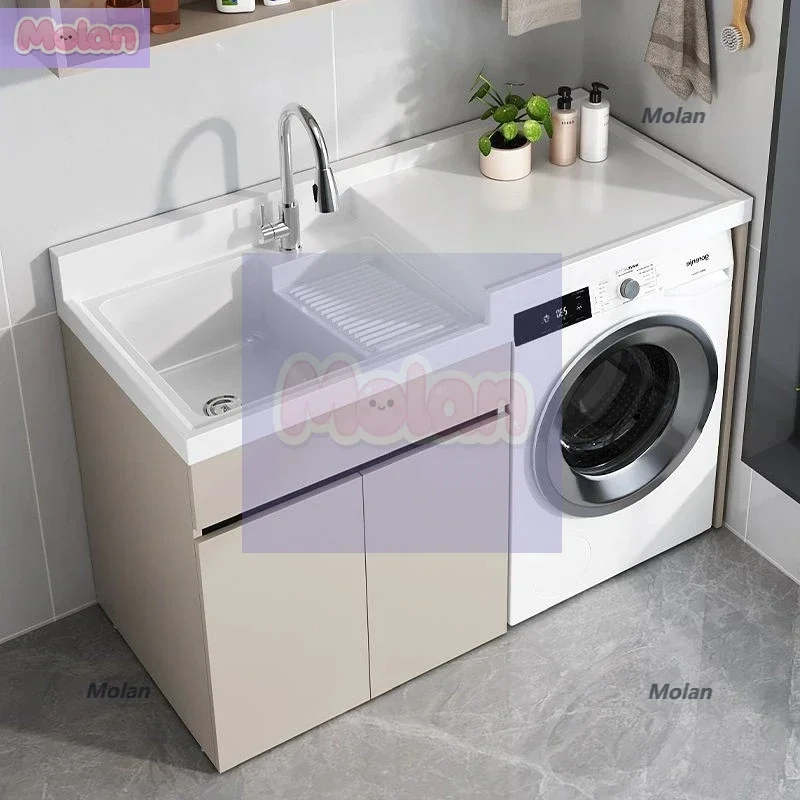 Honeycomb aluminum washing machine balcony integrated cabinet combined laundry cabinet washbasin basin with rubbing board washba
Honeycomb aluminum washing machine balcony integrated cabinet combined laundry cabinet washbasin basin with rubbing board washba