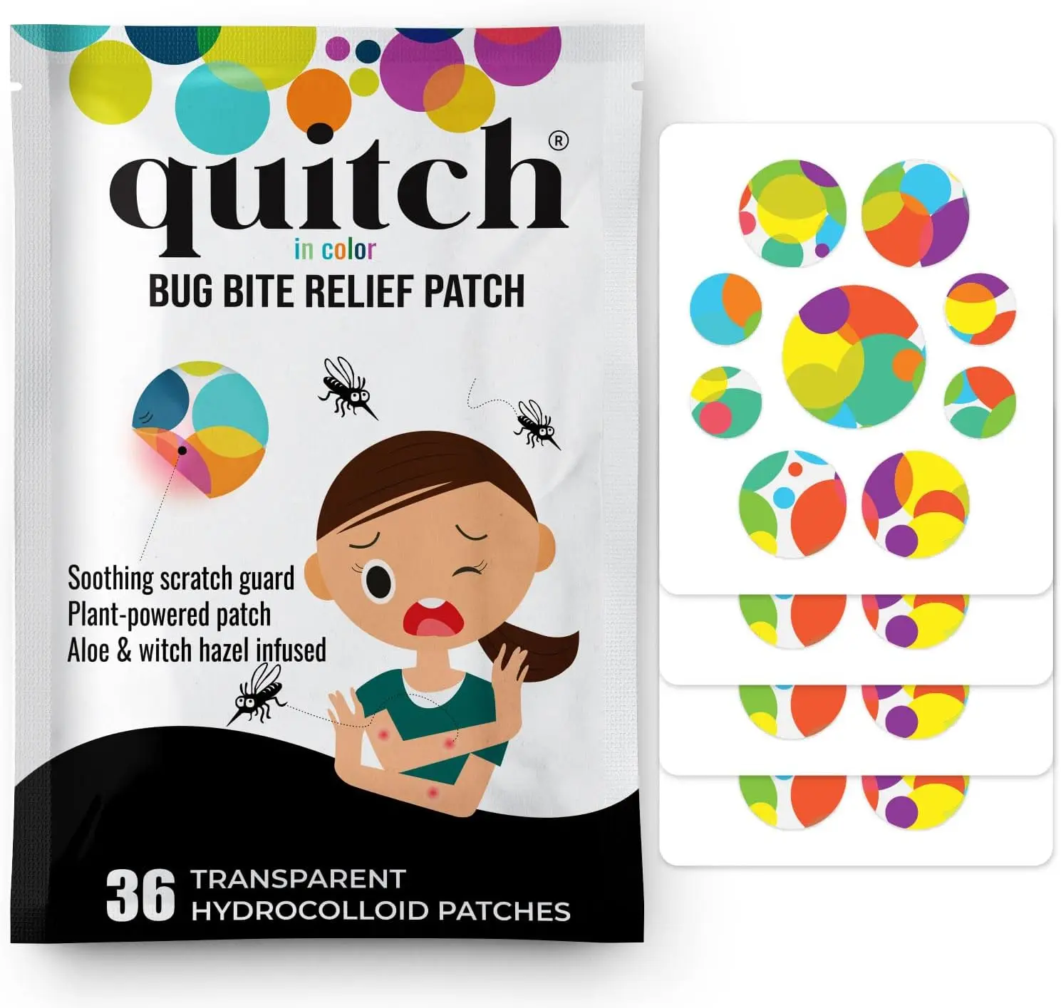 Mosquito Bite Itch Relief Patch, After Bite Insect Bite Treatment, Anti Itch Cream Alternative, Travel Essential for Kids
Mosquito Bite Itch Relief Patch, After Bite Insect Bite Treatment, Anti Itch Cream Alternative, Travel Essential for Kids