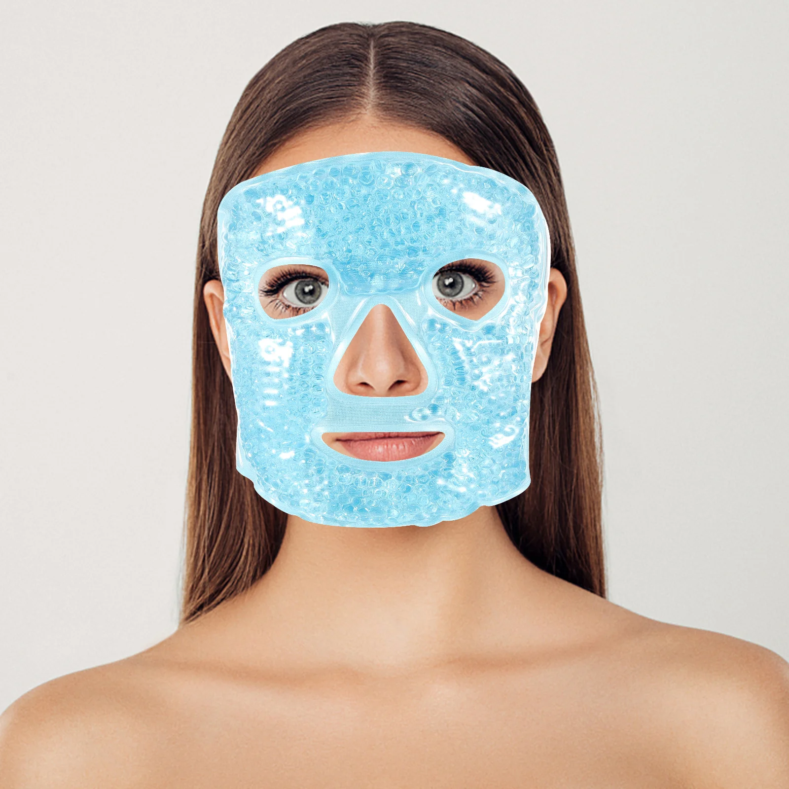 1 комплект, многоразовая ледяная гелевая маска для лица, маска для глаз, успокаивающий уход за кожей, темные круги, облегчение отечности, пакет со льдом для лица
1 комплект, многоразовая ледяная гелевая маска для лица, маска для глаз, успокаивающий уход за кожей, темные круги, облегчение отечности, пакет со льдом для лица