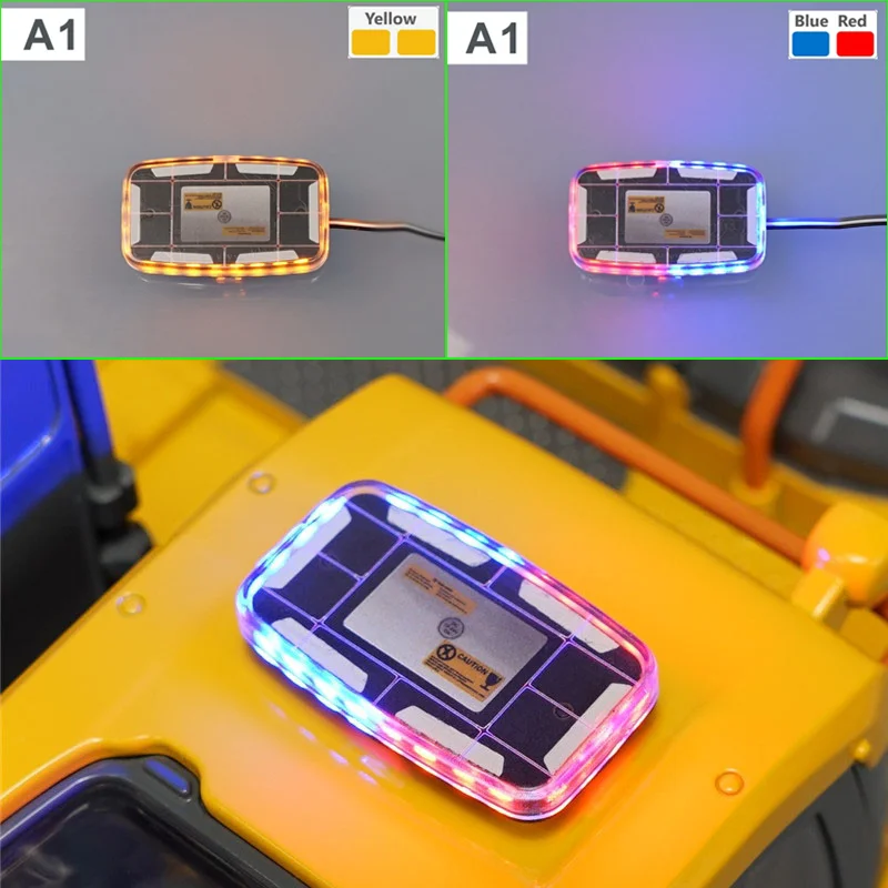 LED Red Blue and Yellow Warning Lights for 1:14th Scale Tamiya RC Truck SCANIA 770S R620 VOLVO BENZ Arocs MAN Car Accessories
LED Red Blue and Yellow Warning Lights for 1:14th Scale Tamiya RC Truck SCANIA 770S R620 VOLVO BENZ Arocs MAN Car Accessories