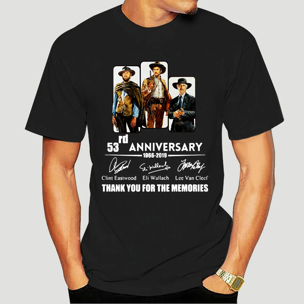 THE GOOD THE BAD and THE UGLY 53rd Anniversary 1966 2019 T-Shirt Black Men-Women 2594X
THE GOOD THE BAD and THE UGLY 53rd Anniversary 1966 2019 T-Shirt Black Men-Women 2594X