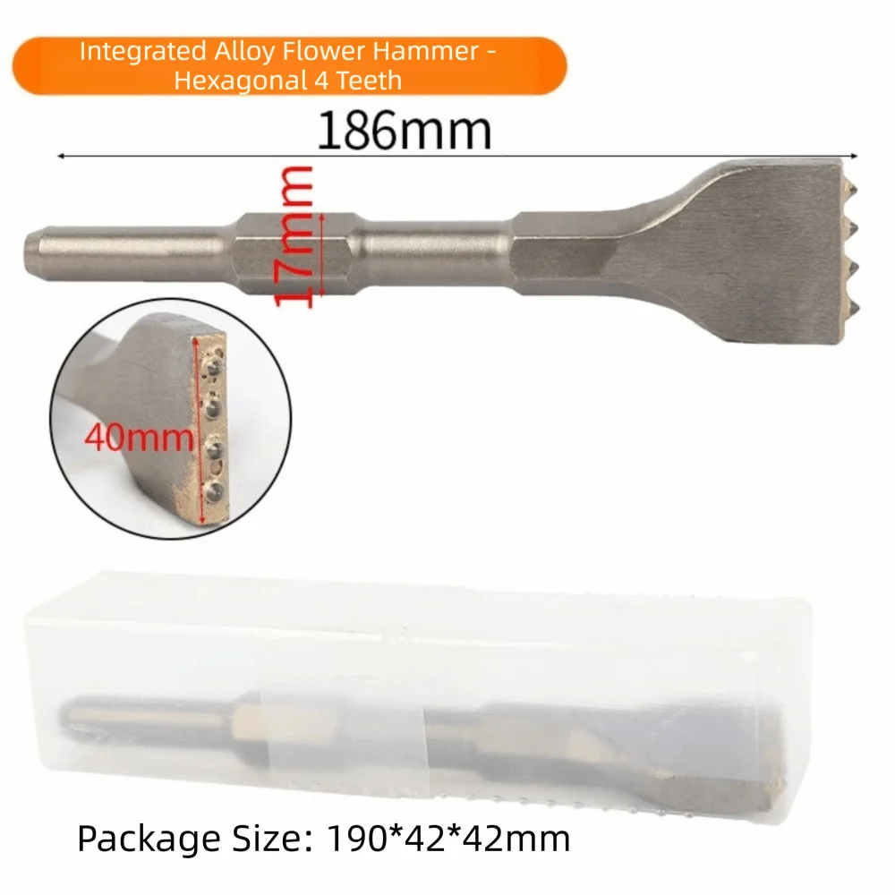 Alloy Head Bushing Bit Round Square HexagonTips Surface Roughening Concrete Bushing Bit Multifunctional Breaker
Alloy Head Bushing Bit Round Square HexagonTips Surface Roughening Concrete Bushing Bit Multifunctional Breaker