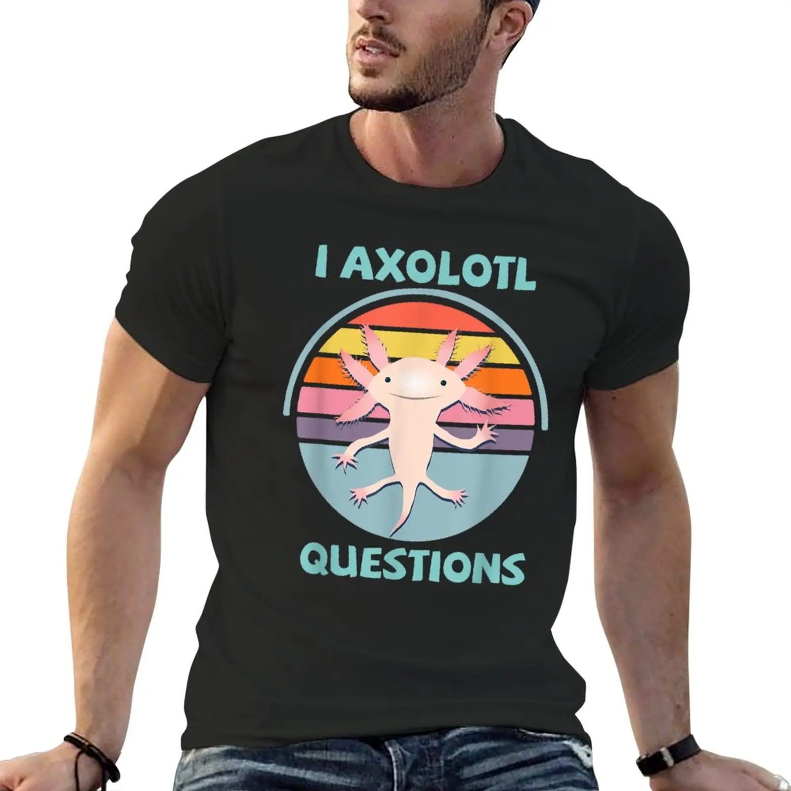 New Kawaii I Axolotl Questions T-Shirt quick drying shirt cute tops Short t-shirt tops Men's t-shirts
New Kawaii I Axolotl Questions T-Shirt quick drying shirt cute tops Short t-shirt tops Men's t-shirts