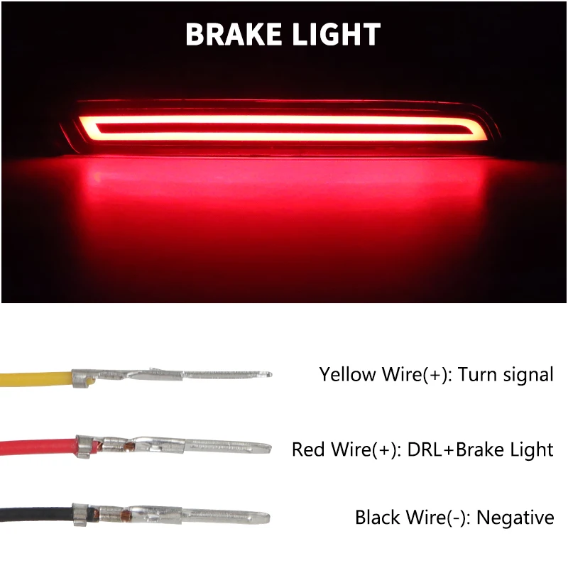 Red LED Rear Bumper Reflector Light Tail Brake Light Driving Fog Light Stop Lamp DRL Running Lamp For Chevrolet Malibu 2013-2022
Red LED Rear Bumper Reflector Light Tail Brake Light Driving Fog Light Stop Lamp DRL Running Lamp For Chevrolet Malibu 2013-2022
