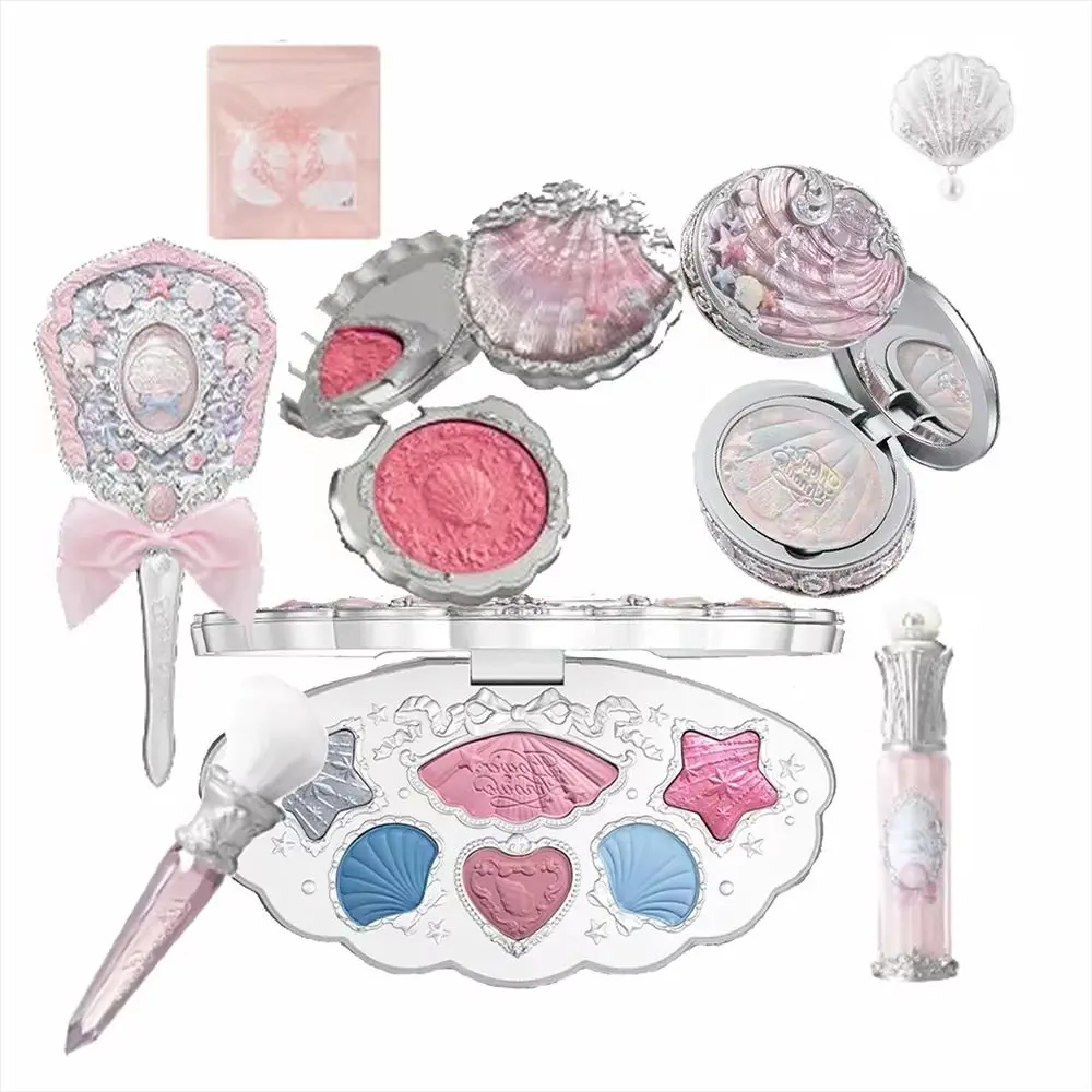 Flower Knows Shell Jewelry Essence Shimmer Lip Gloss Blush For Cheek Red Makeup Pearl Eye Shadow Ocean Mysterious Gift Box
Flower Knows Shell Jewelry Essence Shimmer Lip Gloss Blush For Cheek Red Makeup Pearl Eye Shadow Ocean Mysterious Gift Box