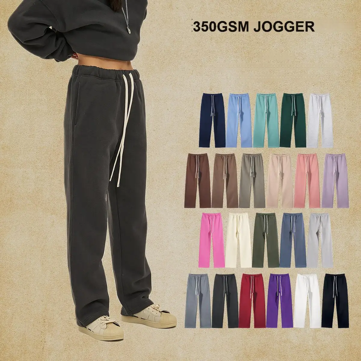 MAQVOB High Quality Wholesale Flare Jogger Pants High Street Wear 350gsm Cotton Luxury Men Sweatpants
MAQVOB High Quality Wholesale Flare Jogger Pants High Street Wear 350gsm Cotton Luxury Men Sweatpants