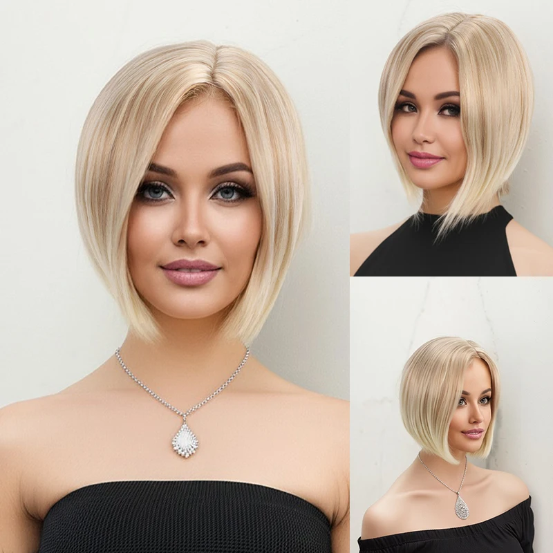 Synthetic a Short Side-Swept Straight Wig for Women, 150% Suitable for Mother's Day Gifts and Music Festival Parties
Synthetic a Short Side-Swept Straight Wig for Women, 150% Suitable for Mother's Day Gifts and Music Festival Parties