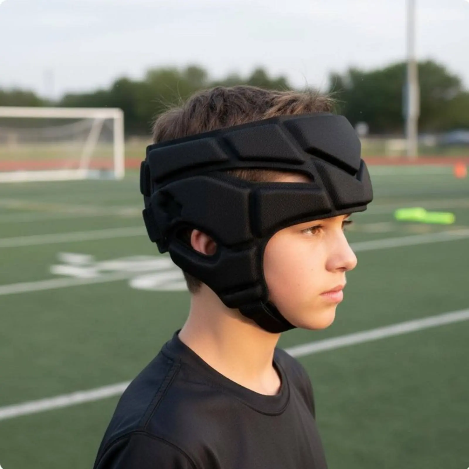 Flag Gridiron Headgear Adjustable Fit Sports Head Protector Flexible Shell Helmet Lightweight Padded Sports Headband Breathable
Flag Gridiron Headgear Adjustable Fit Sports Head Protector Flexible Shell Helmet Lightweight Padded Sports Headband Breathable