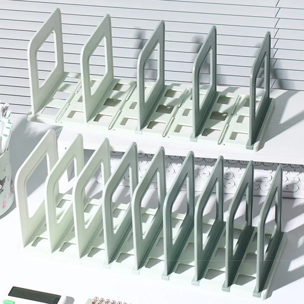 Adjustable Detachable Bookends Non-slip 8 Compartments Vertical Book Holder Dividers Gradient color Desktop Book Stand Documents
Adjustable Detachable Bookends Non-slip 8 Compartments Vertical Book Holder Dividers Gradient color Desktop Book Stand Documents