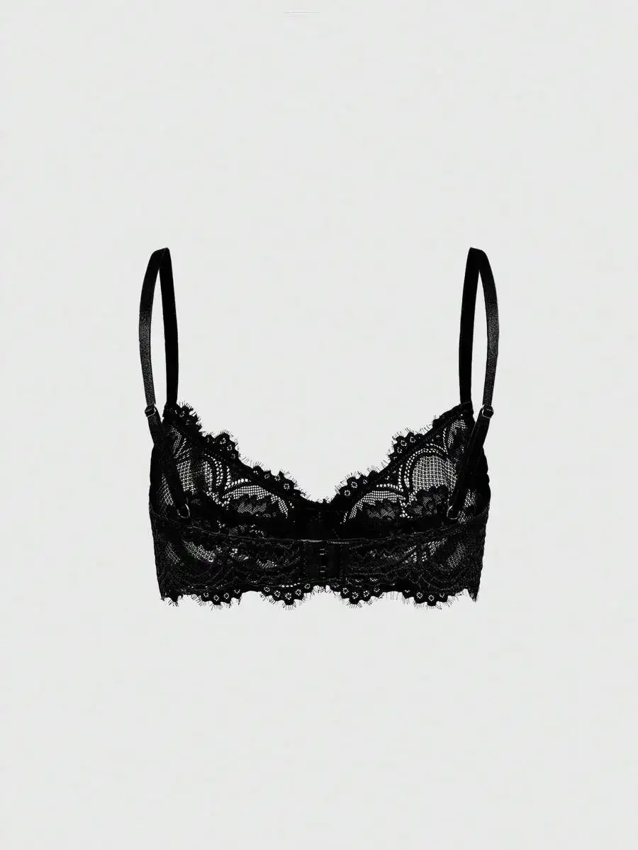 3pcs Set Casual Lace Trim Underwire Bra For Women
3pcs Set Casual Lace Trim Underwire Bra For Women