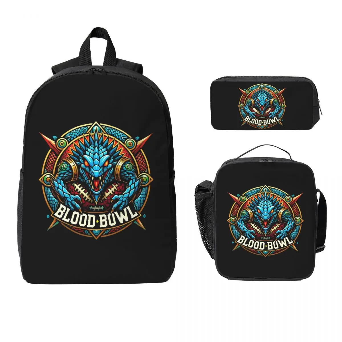 Lagrt Blood Bowl Backpack Boys Girls BookBag School Bag Computer Shoulder Bags 3ps Insulated Lunch Bag Pencil Case
Lagrt Blood Bowl Backpack Boys Girls BookBag School Bag Computer Shoulder Bags 3ps Insulated Lunch Bag Pencil Case