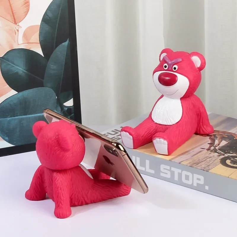 Cartoon Desktop Mobile Phone Holder Cute Strawberry Bear Mobile Phone Holder Plastic Ornaments Lazy Stand Tablet Drama Bracket
Cartoon Desktop Mobile Phone Holder Cute Strawberry Bear Mobile Phone Holder Plastic Ornaments Lazy Stand Tablet Drama Bracket