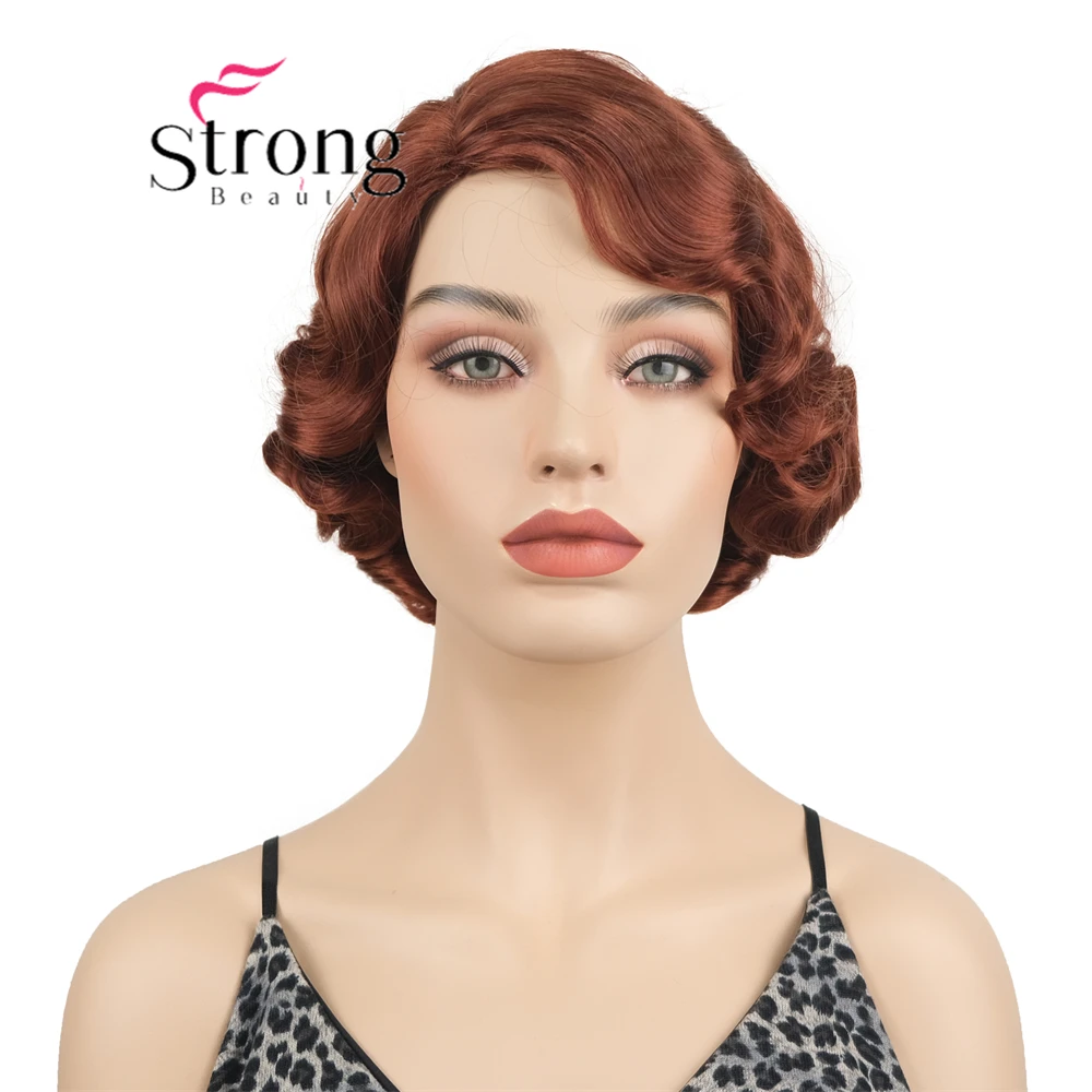 Short Finger Wave Wig 1920s Vintage Synthetic Heat Resistant Wigs for Fancy Dress Costumes & Outfits Accessor
Short Finger Wave Wig 1920s Vintage Synthetic Heat Resistant Wigs for Fancy Dress Costumes & Outfits Accessor