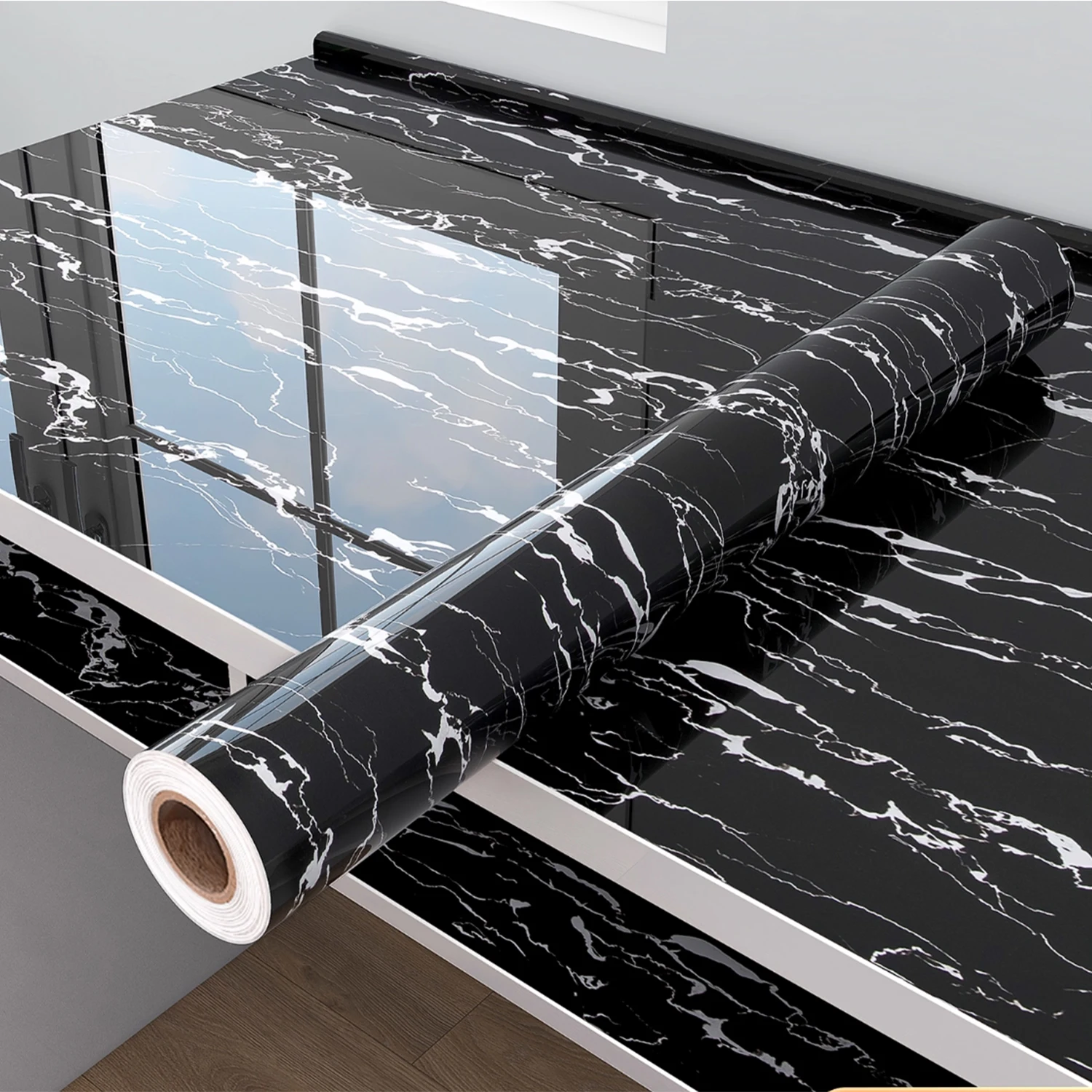 Thick Self Adhesive Marble Tile Wallpaper Seamless Splicing Easy Install Wall Sticker for Kitchen Bathroom Wall Decor
Thick Self Adhesive Marble Tile Wallpaper Seamless Splicing Easy Install Wall Sticker for Kitchen Bathroom Wall Decor