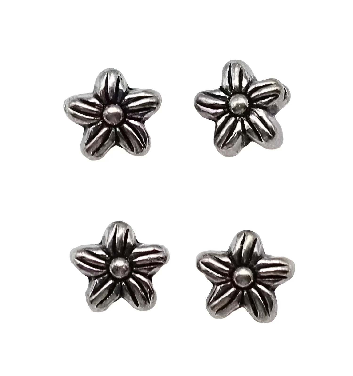 50pcs 6.5*6.5mm ,hole 1mm Alloy metal lovely flower design spacer beads for jewelry handmade HW2926
50pcs 6.5*6.5mm ,hole 1mm Alloy metal lovely flower design spacer beads for jewelry handmade HW2926