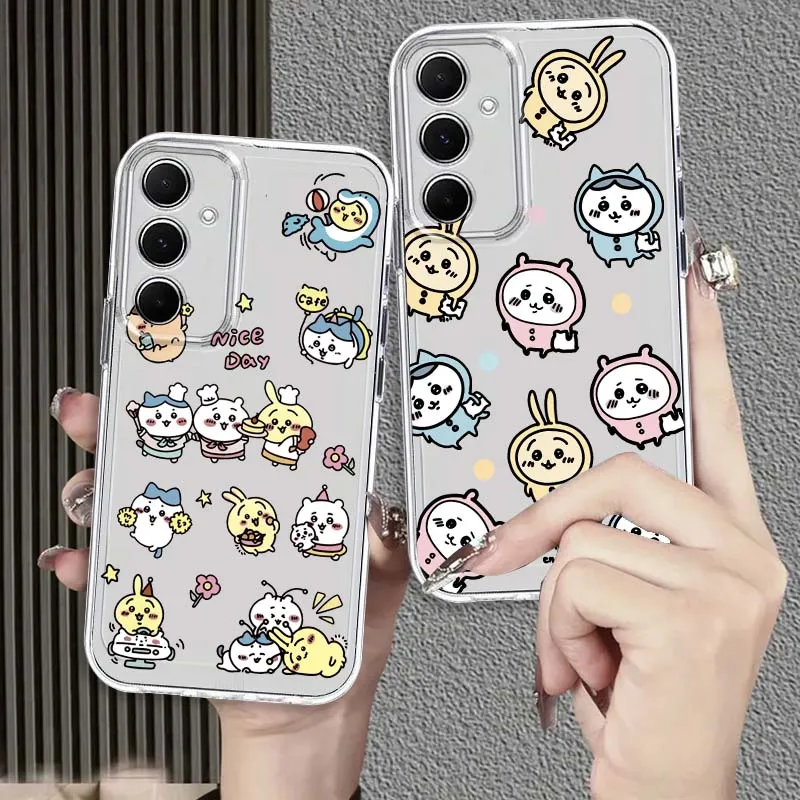 Usagi Chiikawa Hachiware For Samsung Galaxy S25 S24 S23 S22 S21 S20 S10 Lite Plus FE Edge TPU 5G Transparent Phone Case
Usagi Chiikawa Hachiware For Samsung Galaxy S25 S24 S23 S22 S21 S20 S10 Lite Plus FE Edge TPU 5G Transparent Phone Case