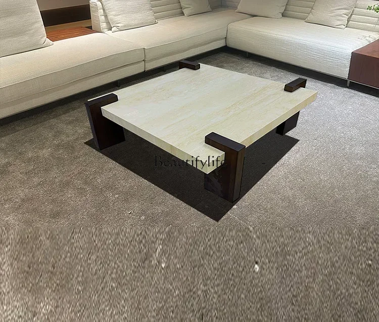 ls 35LWhite Travertine M Coffee Table Nordic Style Marble Solid Wood Stone Plate Tea Table
ls 35LWhite Travertine M Coffee Table Nordic Style Marble Solid Wood Stone Plate Tea Table