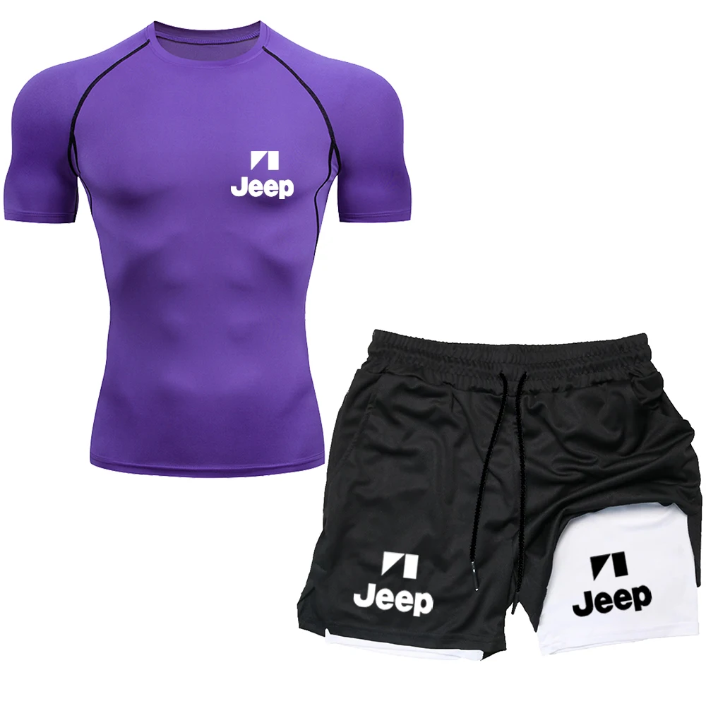 JEEP Men's Printed Compression Shirt - Fitness and Sports Base Top - Short Sleeve Quick-Drying Sports T-Shirt - Top
JEEP Men's Printed Compression Shirt - Fitness and Sports Base Top - Short Sleeve Quick-Drying Sports T-Shirt - Top