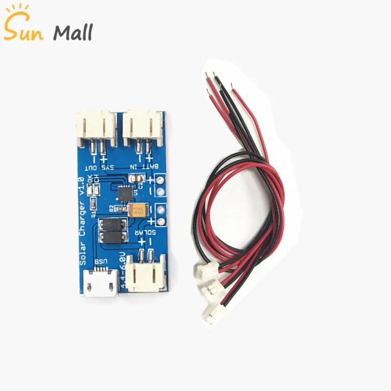 Mini Solar Lipo Charger Board CN3065 Lithium Battery Charge Chip DIY Outdoor Charging Board Module with 3 Connector Wires
Mini Solar Lipo Charger Board CN3065 Lithium Battery Charge Chip DIY Outdoor Charging Board Module with 3 Connector Wires