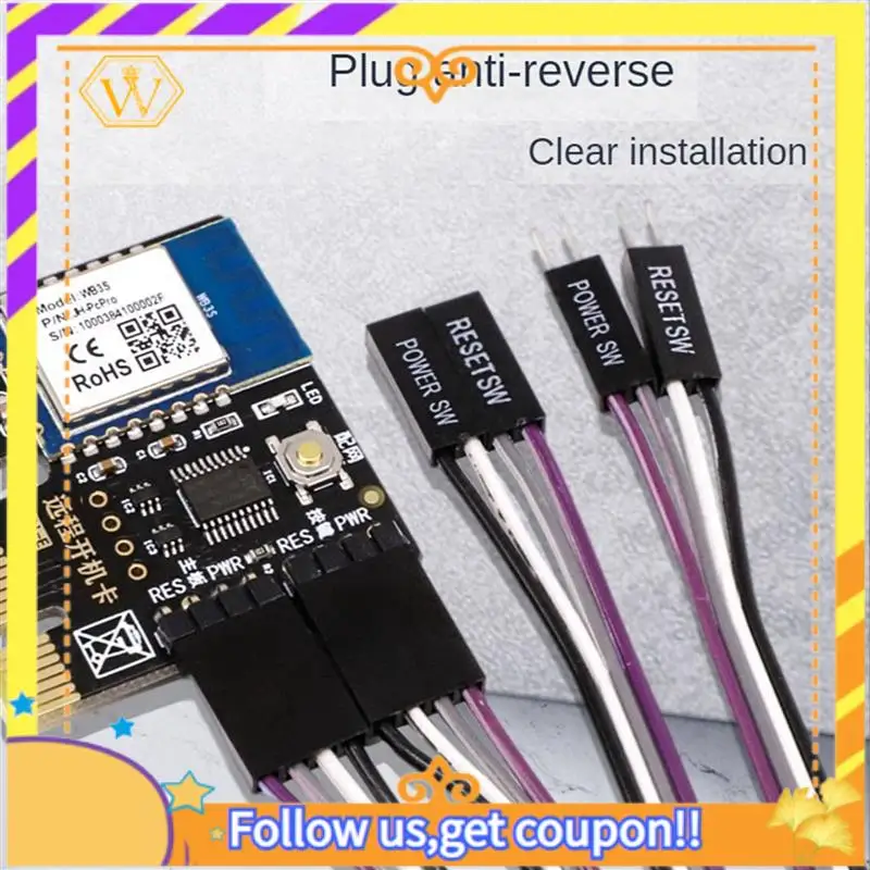 Latest-4X A3 Tuya Wifi PC Power Switch Desktop Computer Remote Boot Startup Card Telecommuting PICE MINI Card
Latest-4X A3 Tuya Wifi PC Power Switch Desktop Computer Remote Boot Startup Card Telecommuting PICE MINI Card