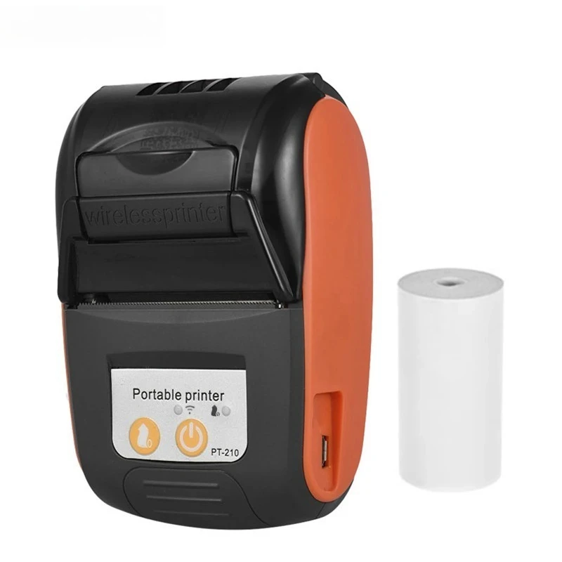 58mm Portable Mini Thermal Receipt Wireless Mobile BT Android IOS Thermal Bill Printer For Restaurants Factories Logistics Print
58mm Portable Mini Thermal Receipt Wireless Mobile BT Android IOS Thermal Bill Printer For Restaurants Factories Logistics Print