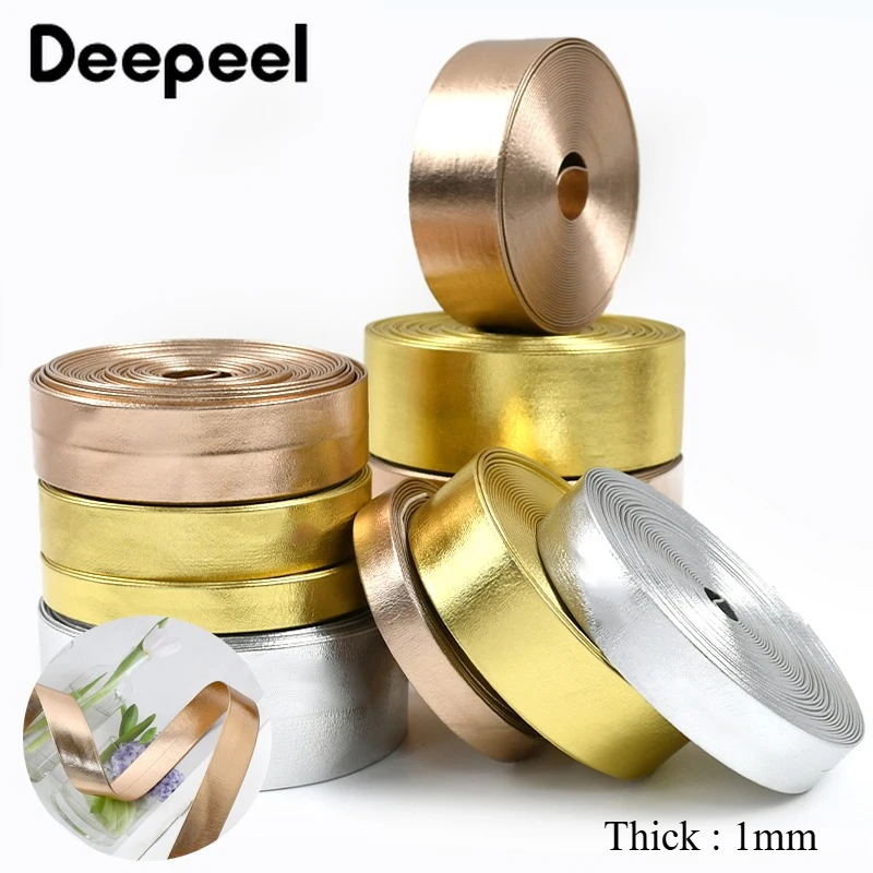 5M 5-50mm Synthetic PU Leather Webbing Rope Gold Silver Garment Belt Bows Cords Bag Straps Decor Ribbon Cord Sewing Accessories
5M 5-50mm Synthetic PU Leather Webbing Rope Gold Silver Garment Belt Bows Cords Bag Straps Decor Ribbon Cord Sewing Accessories