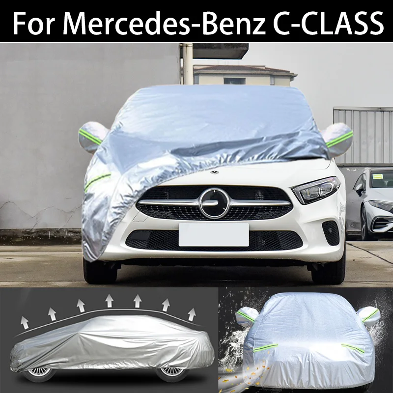 For Mercedes-Benz C-CLAS Car Cover Dustproof Outdoor Indoor UV Snow Resistant Sun rain Protection waterproof hail cover for car
For Mercedes-Benz C-CLAS Car Cover Dustproof Outdoor Indoor UV Snow Resistant Sun rain Protection waterproof hail cover for car