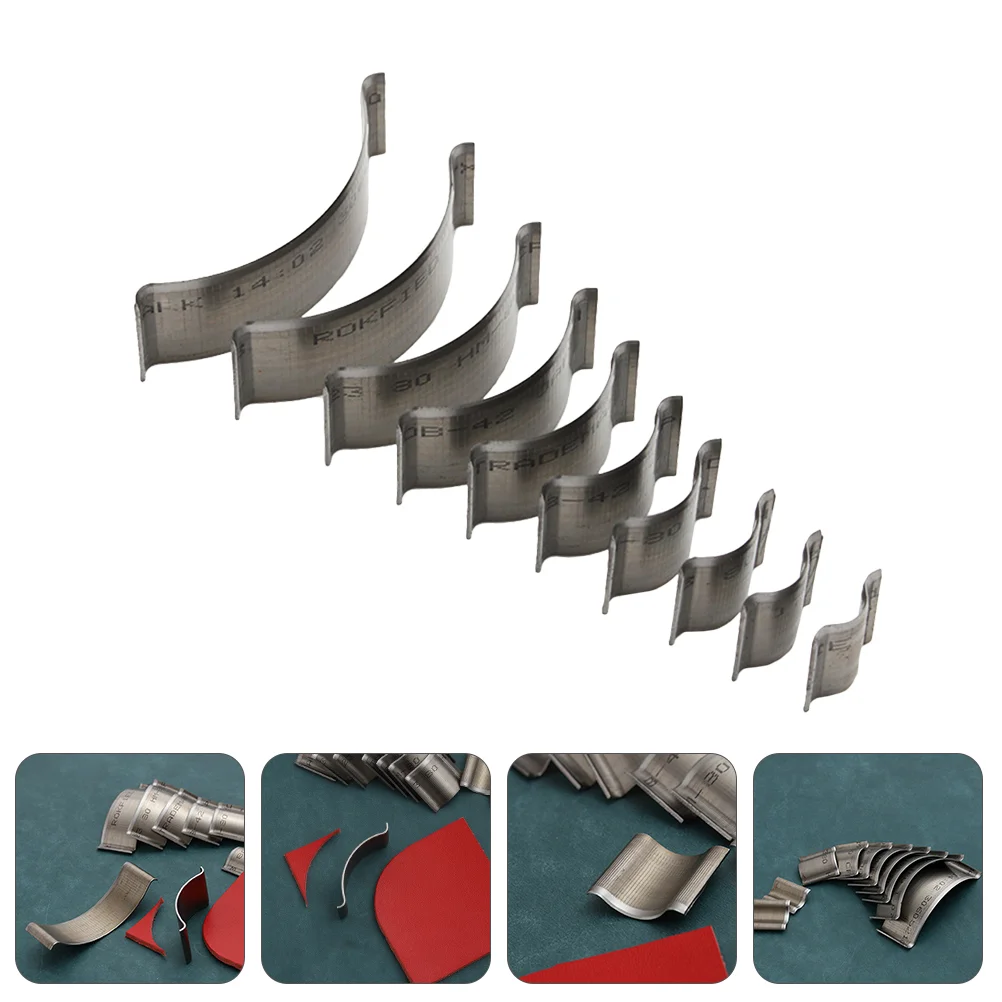 10 Pcs Shallow Round Mold Hole Puncher Cutters Metal Craft Tools Punching Set For Wallet Belt Handbag
10 Pcs Shallow Round Mold Hole Puncher Cutters Metal Craft Tools Punching Set For Wallet Belt Handbag