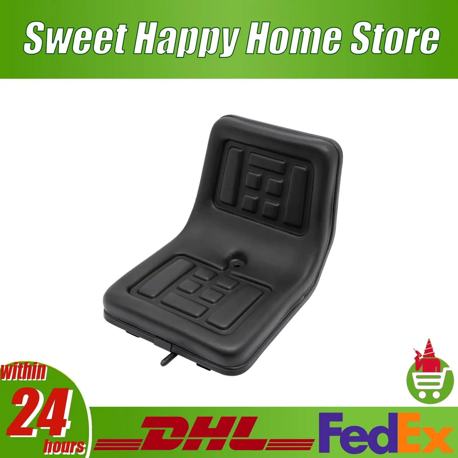 Tractor Seat Adjustable Farm Machinery Seat with Iron Frame PVC Cover for Tractor Forklift Harvester Lawn Mower
Tractor Seat Adjustable Farm Machinery Seat with Iron Frame PVC Cover for Tractor Forklift Harvester Lawn Mower
