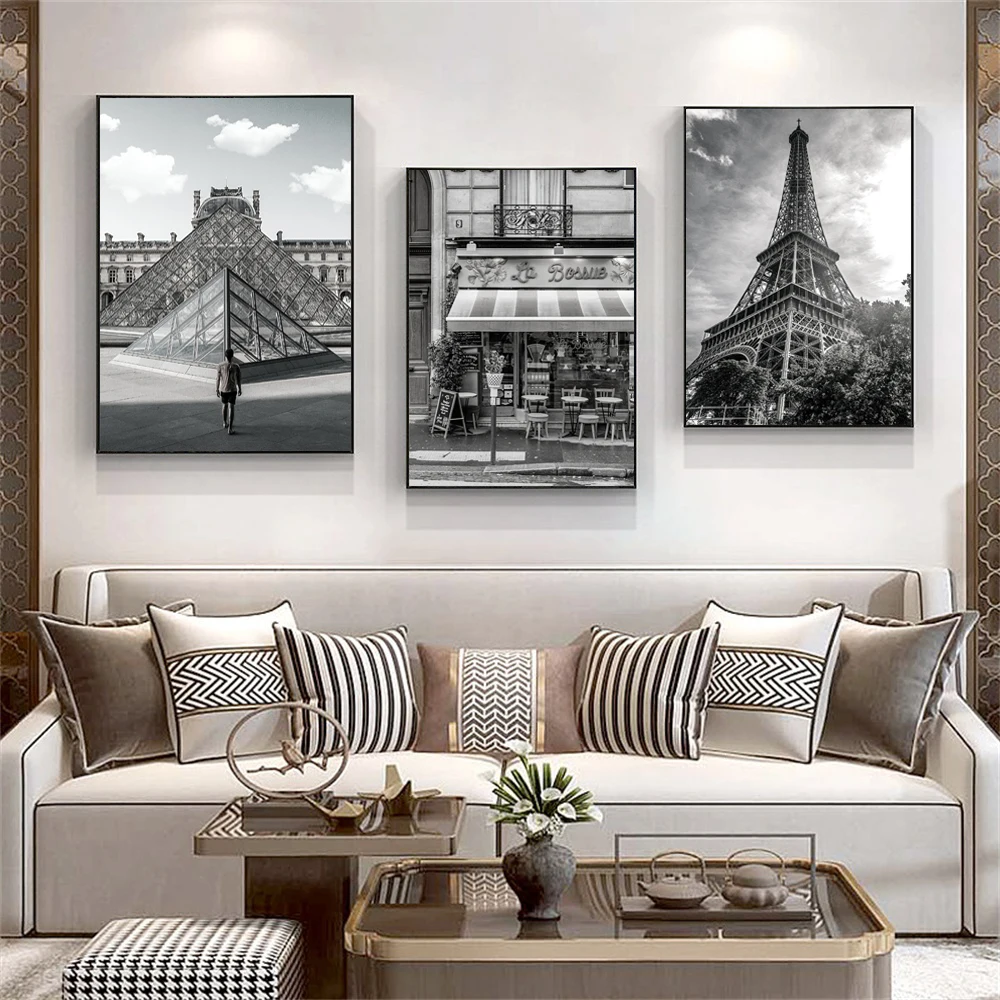 Paris Travel Poster City Landscape Black And White Wall Art Canvas Painting Prints Travel Poster Living Room Bedroom Home Decor
Paris Travel Poster City Landscape Black And White Wall Art Canvas Painting Prints Travel Poster Living Room Bedroom Home Decor