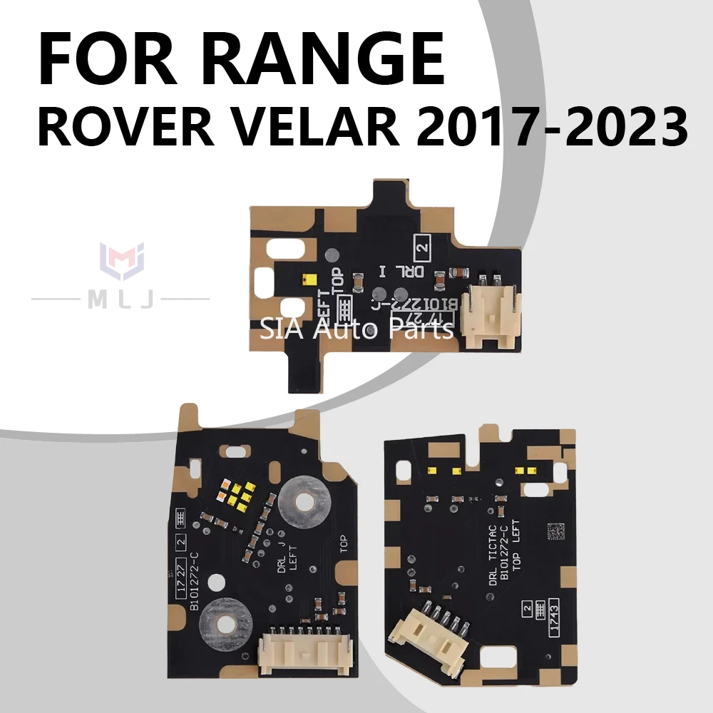 NEW White Light Headlight DRL LIght LED Boards Module for Range Rover Velar 2017-2023 LED Angel Eye Chip B103672-C B103682-C
NEW White Light Headlight DRL LIght LED Boards Module for Range Rover Velar 2017-2023 LED Angel Eye Chip B103672-C B103682-C