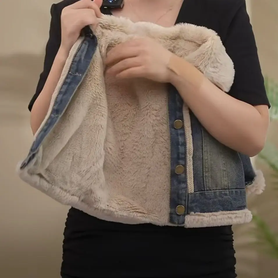2025 New Autumn Winter Thicken Warm Baby Girls Denim Jacket Cute Plush thickened Coats For boy Children Outerwear Clothing
2025 New Autumn Winter Thicken Warm Baby Girls Denim Jacket Cute Plush thickened Coats For boy Children Outerwear Clothing
