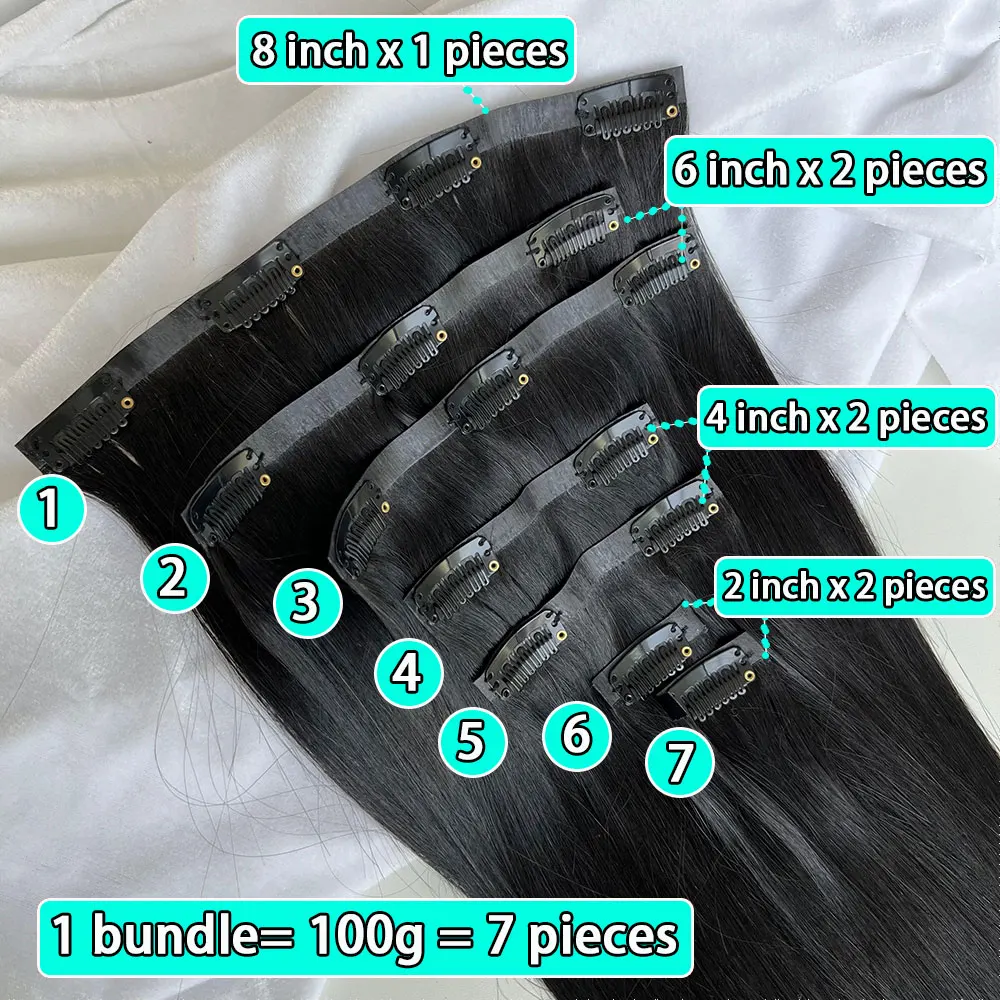 Накладные пряди для волос из натуральных вьетнамских волос, прямые, натурального черного цвета, 100 г/набор.
Накладные пряди для волос из натуральных вьетнамских волос, прямые, натурального черного цвета, 100 г/набор.