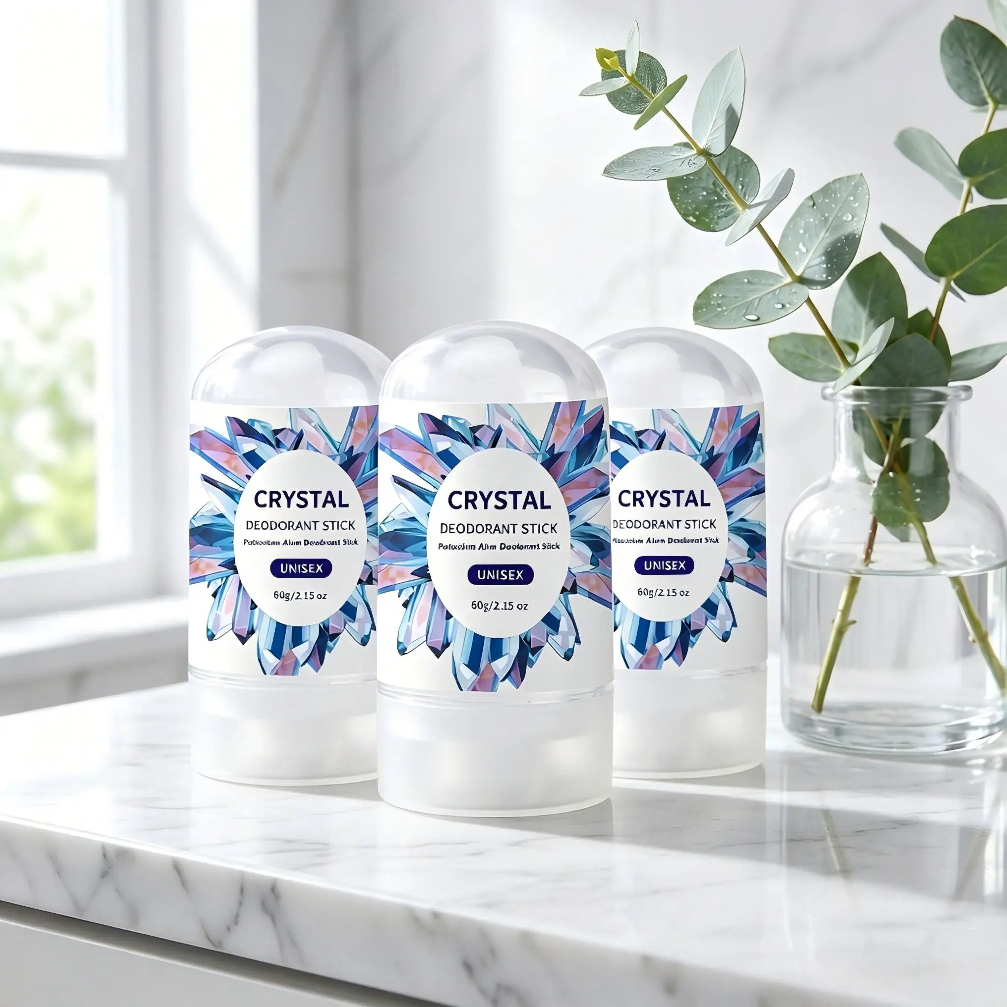 1/2/3pcs 60g 100% Unscented Natural Deodorants Stick for Women/Men Alum Crystal Deodorant Stick Underarm Removal
1/2/3pcs 60g 100% Unscented Natural Deodorants Stick for Women/Men Alum Crystal Deodorant Stick Underarm Removal