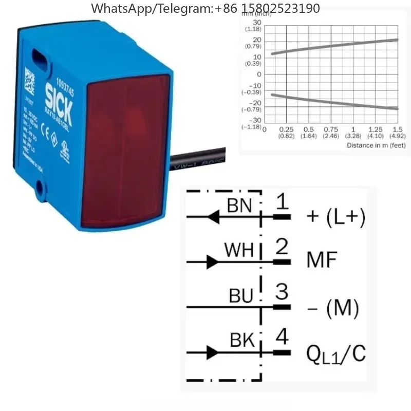 RAY10-AB4CBLA00 1096100 Hot-selling OF SICK Photoelectric Sensor: RAY10 Reflex Array Sensor
RAY10-AB4CBLA00 1096100 Hot-selling OF SICK Photoelectric Sensor: RAY10 Reflex Array Sensor