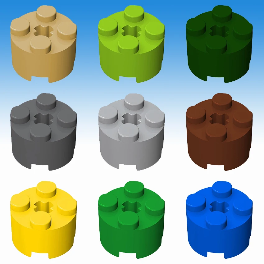 Aquaryta Bricks Round 2x2 with Axle Hole Building Blocks Parts Compatible with 3941 Technology DIY Educational Toys for Children
Aquaryta Bricks Round 2x2 with Axle Hole Building Blocks Parts Compatible with 3941 Technology DIY Educational Toys for Children